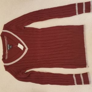 NWT burgundy sweater